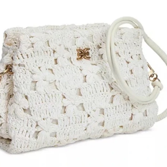 Sam Edelman Ivory Crochet Crossbody Bag - Picture 5 of 5